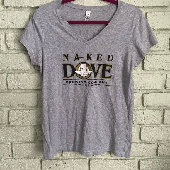 Abella Gray Fitted Short Sleeve Tee - Picture 1 of 3